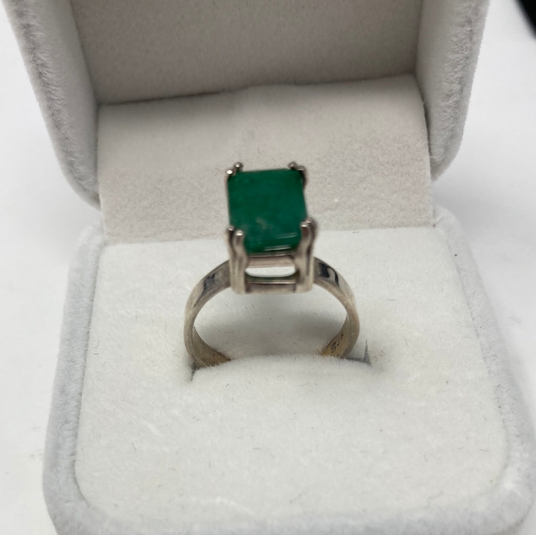 Genuine Emerald Ring