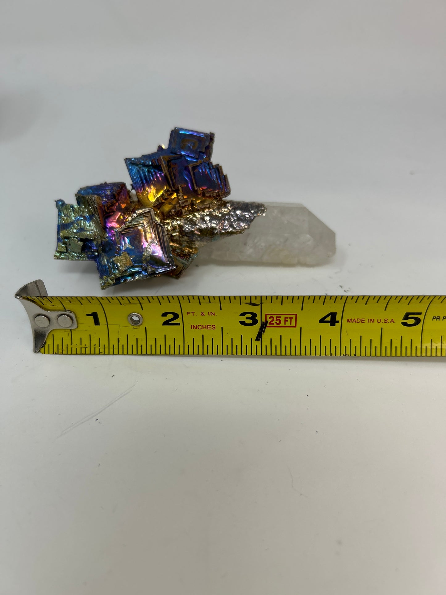 A Hunka Hunka Burning Love Genuine Quartz Crystal with Titanium