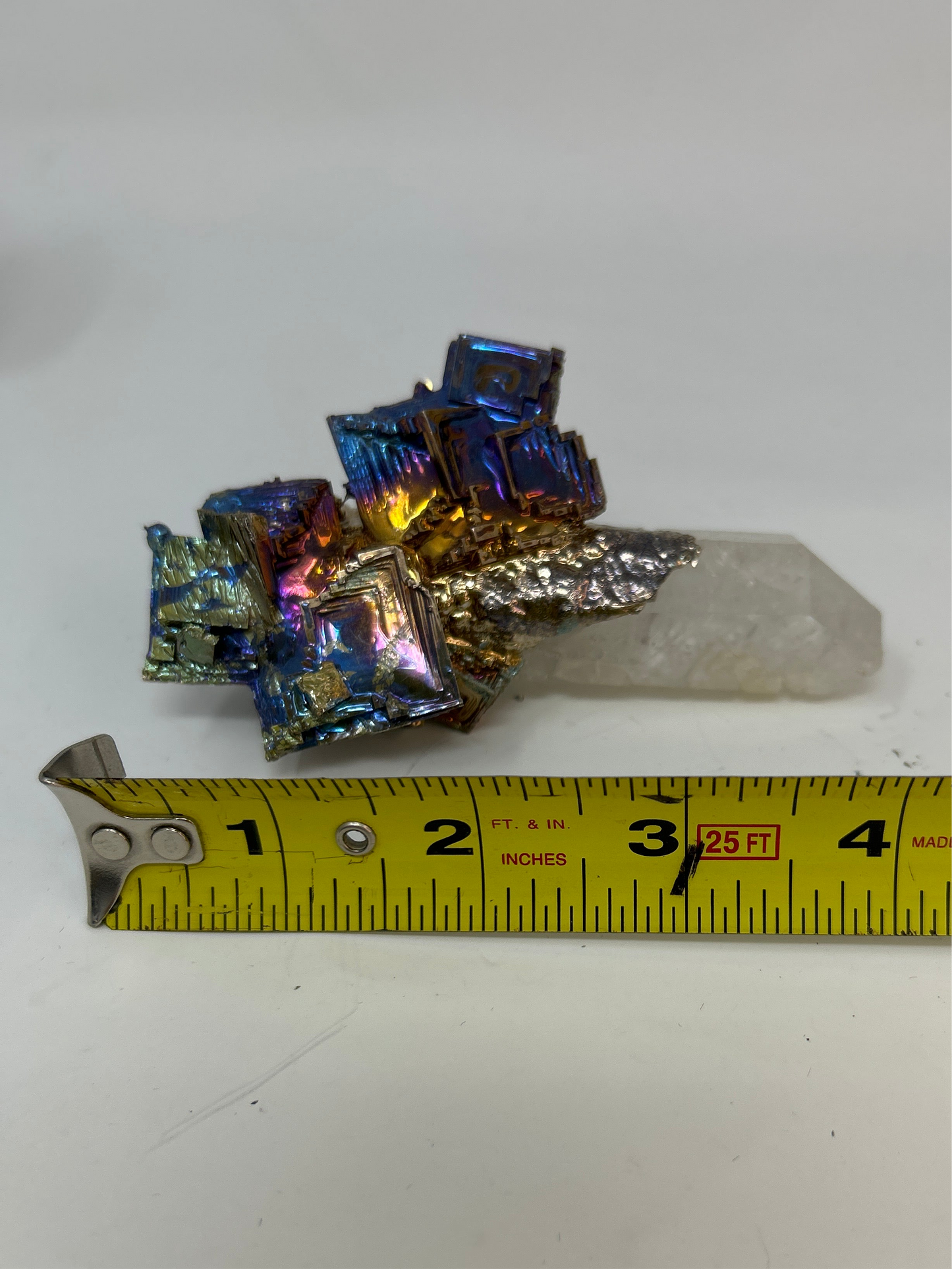 A Hunka Hunka Burning Love Genuine Quartz Crystal with Titanium