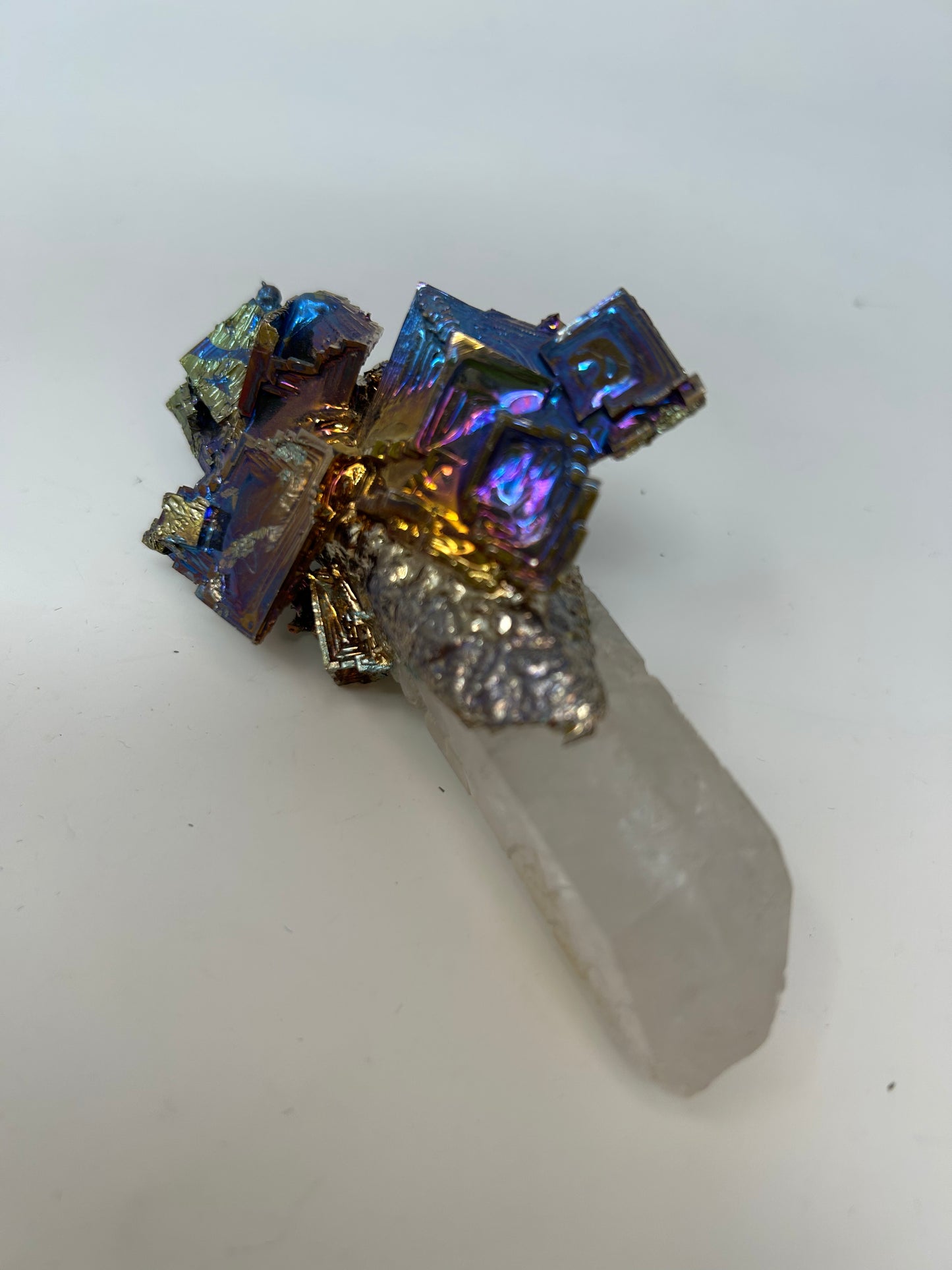 A Hunka Hunka Burning Love Genuine Quartz Crystal with Titanium