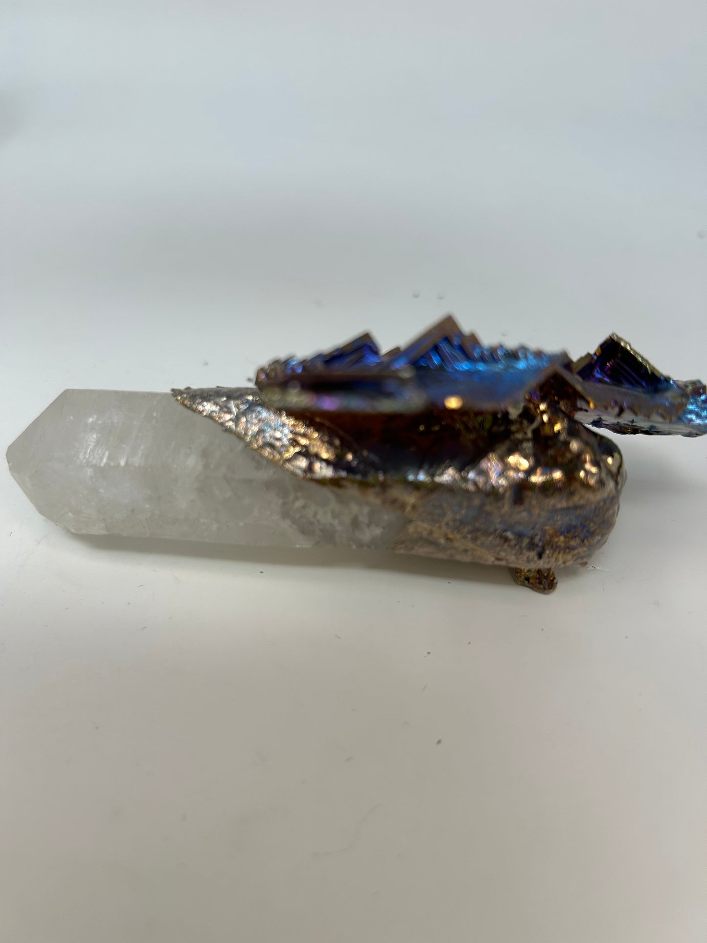 A Hunka Hunka Burning Love Genuine Quartz Crystal with Titanium