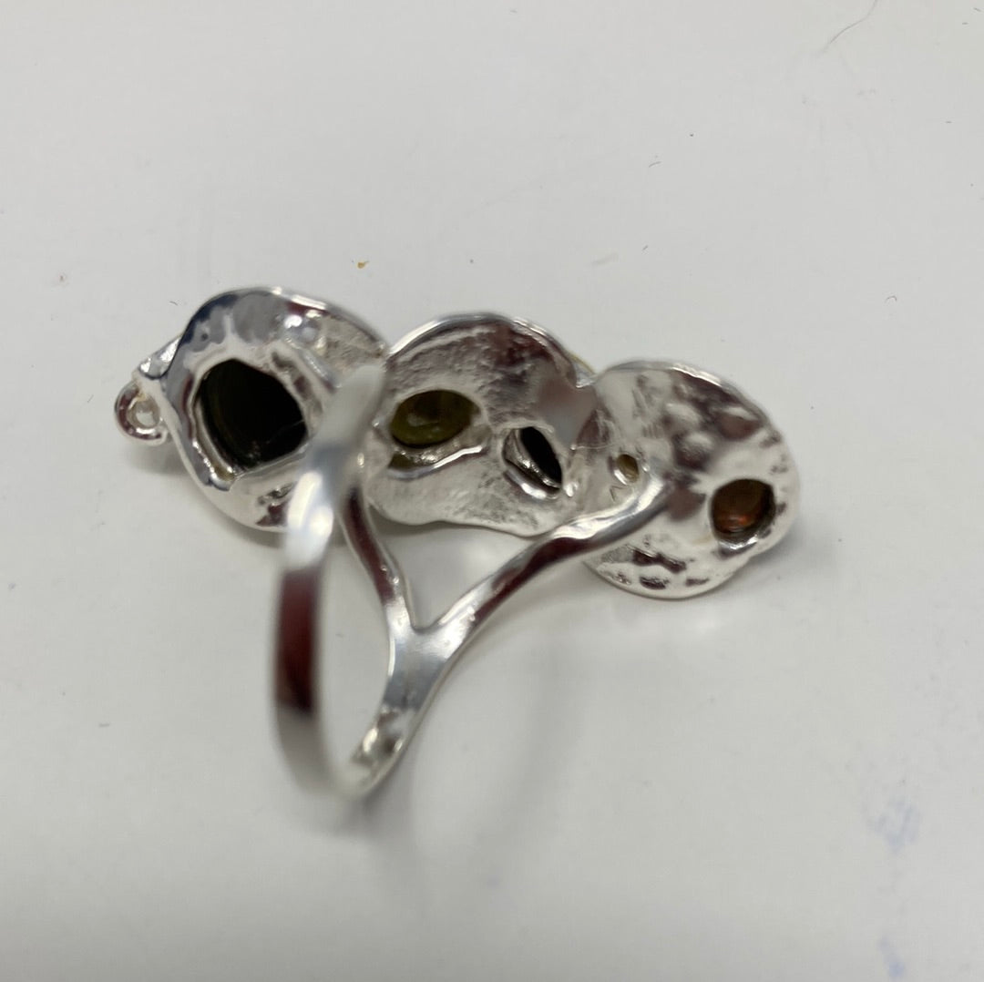 Genuine Black Opals with Red Flashes