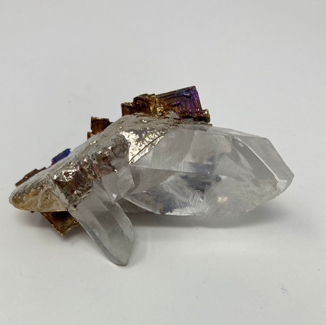 Big Bold Crystal With Bismuth Specimen