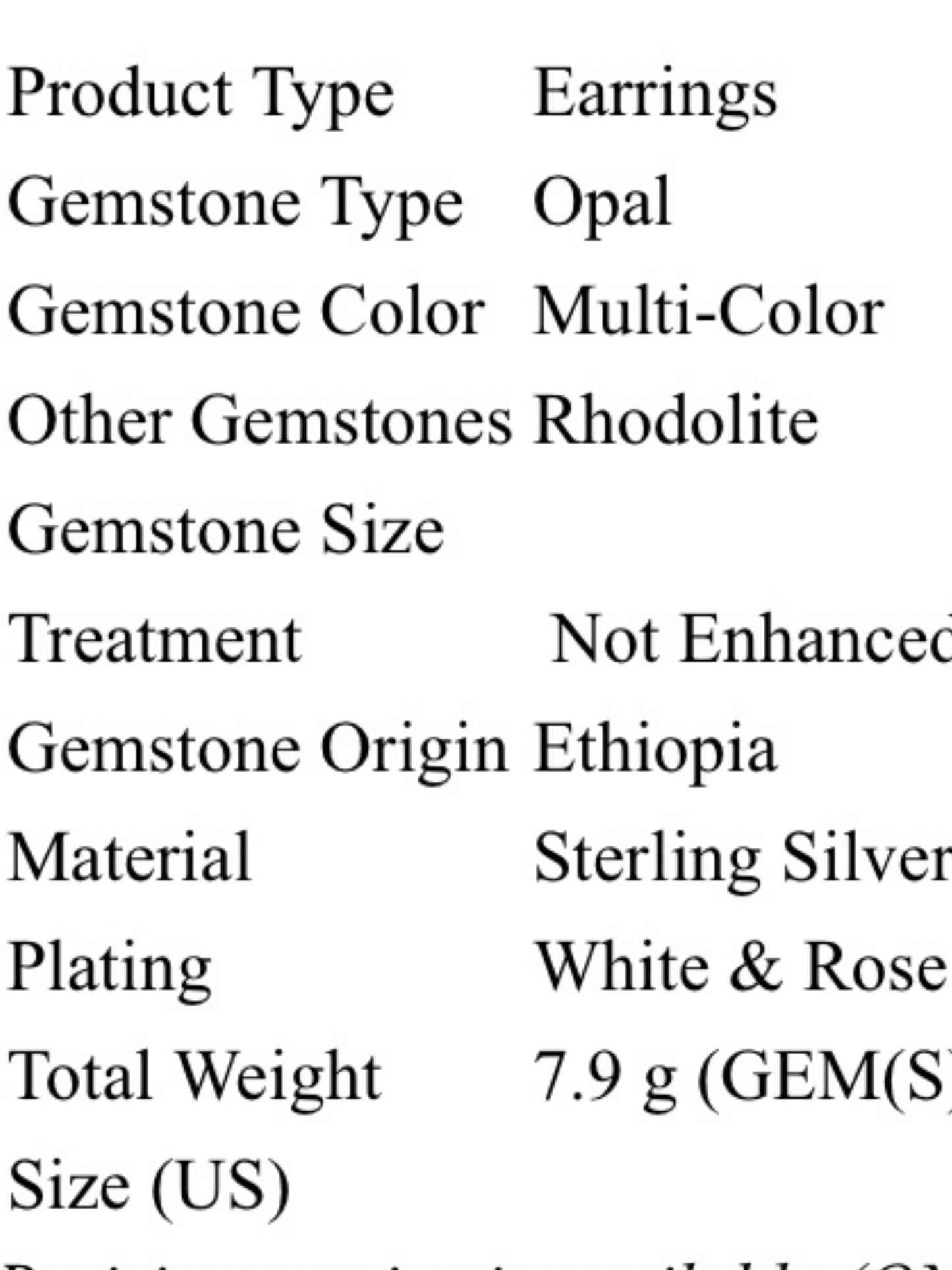 Genuine Fiery Opal Earrings