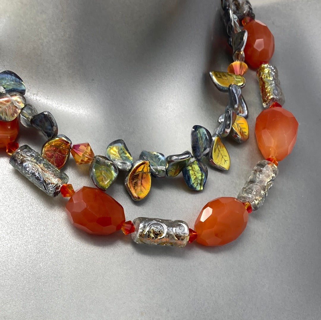 Genuine Carnelian Necklace Masterpiece Artist Original