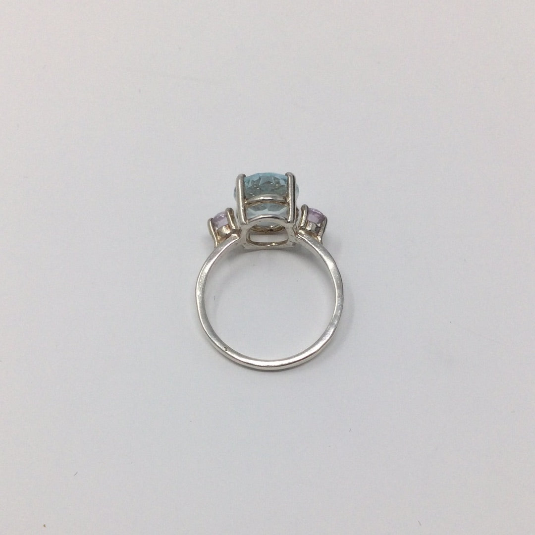 Genuine Aquamarine Ring