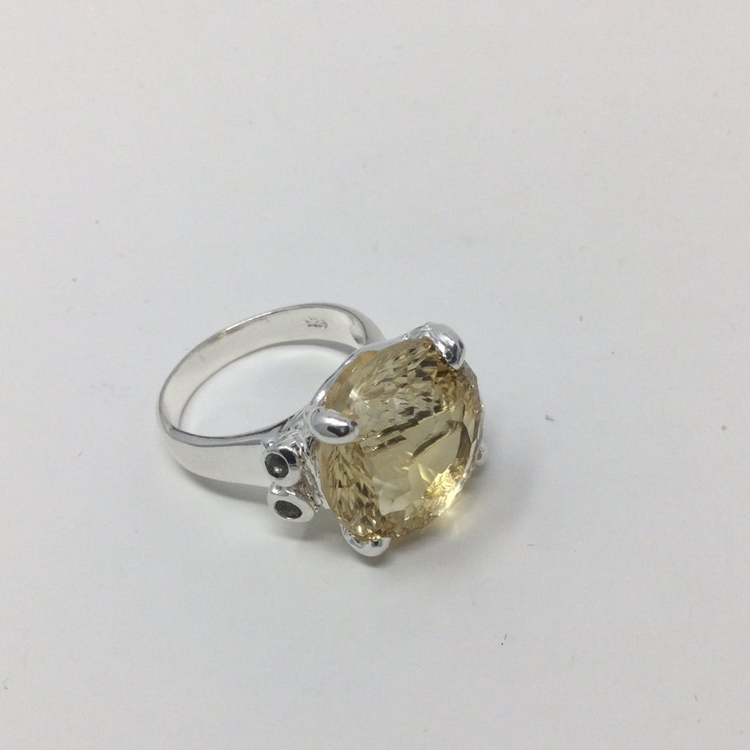 Genuine Citrine Ring