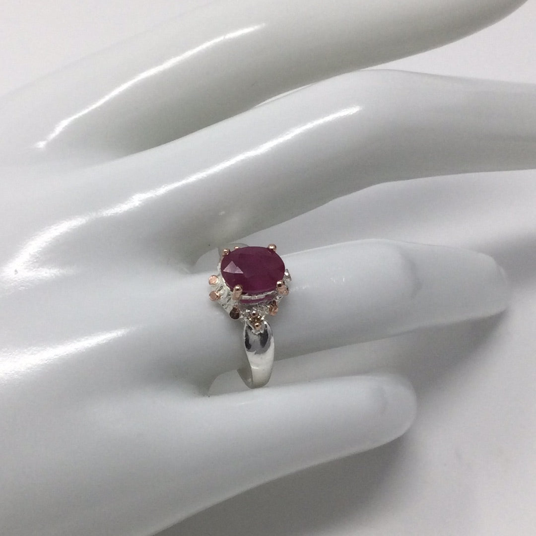 Genuine Ruby Ring