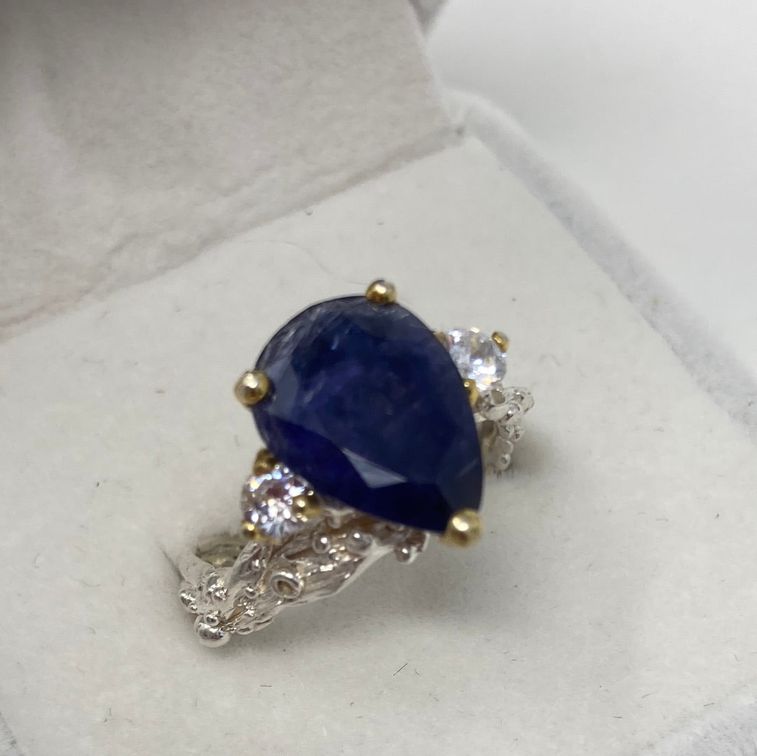 Genuine Iolite Ring