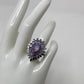 Genuine Fiery Opal & Tanzanite 💍