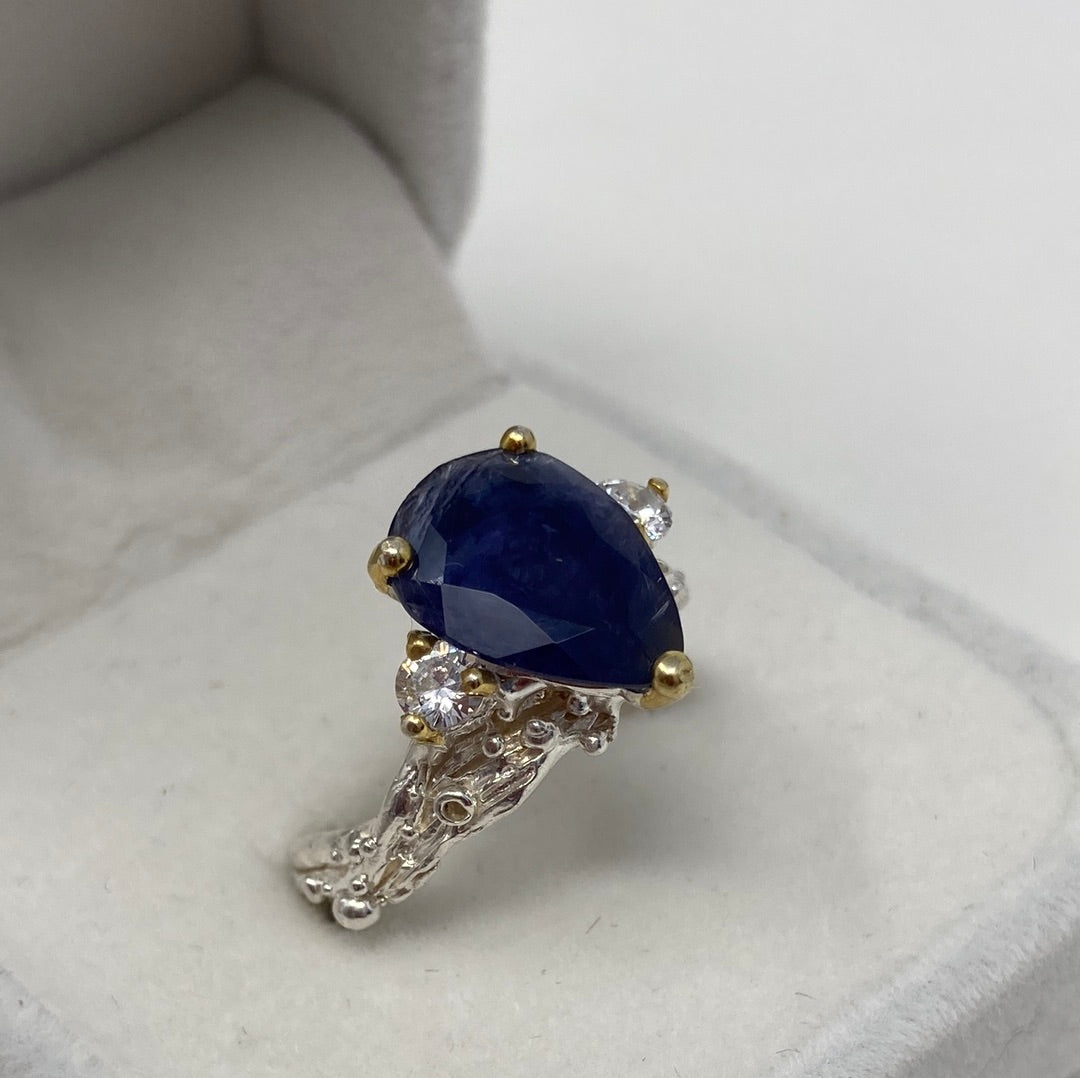 Genuine Iolite Ring