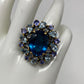 Exceptional Genuine London Blue Topaz, Aquamarine & Tanzanite