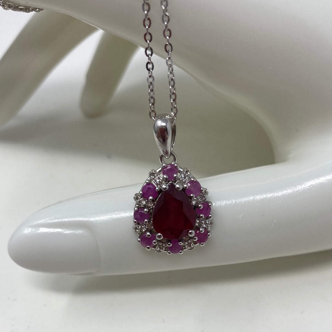 Genuine Ruby Pendant