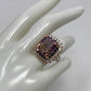 Artistic Genuine Ametrine Accented with Genuine Sapphire