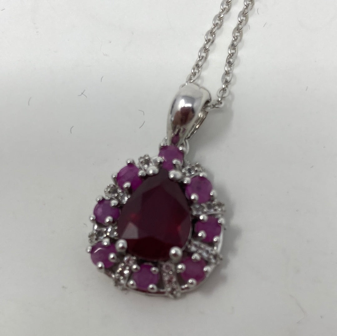 Genuine Ruby Pendant