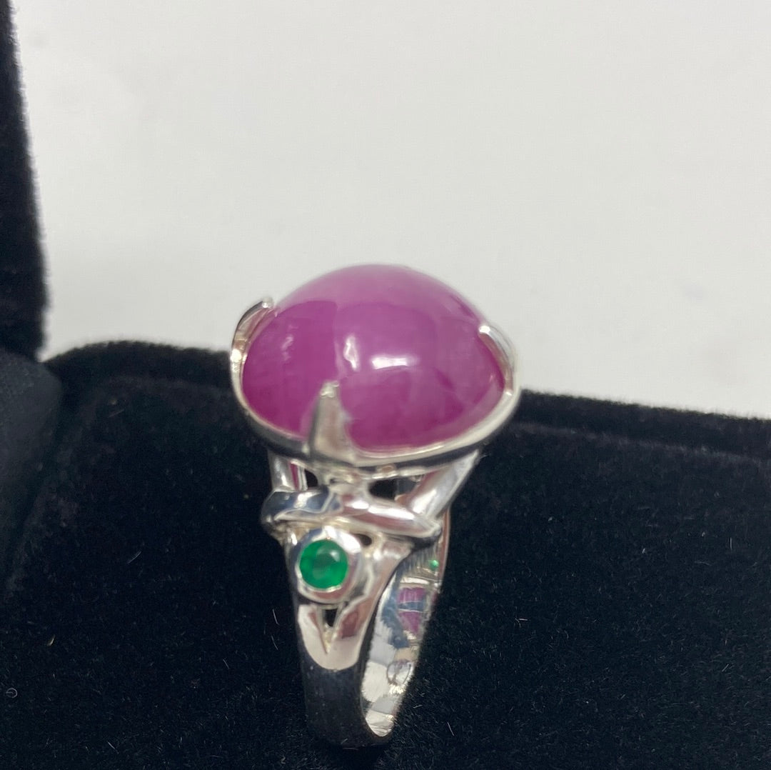 Genuine Royal Ruby Ring