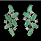 Genuine Emerald Earrings