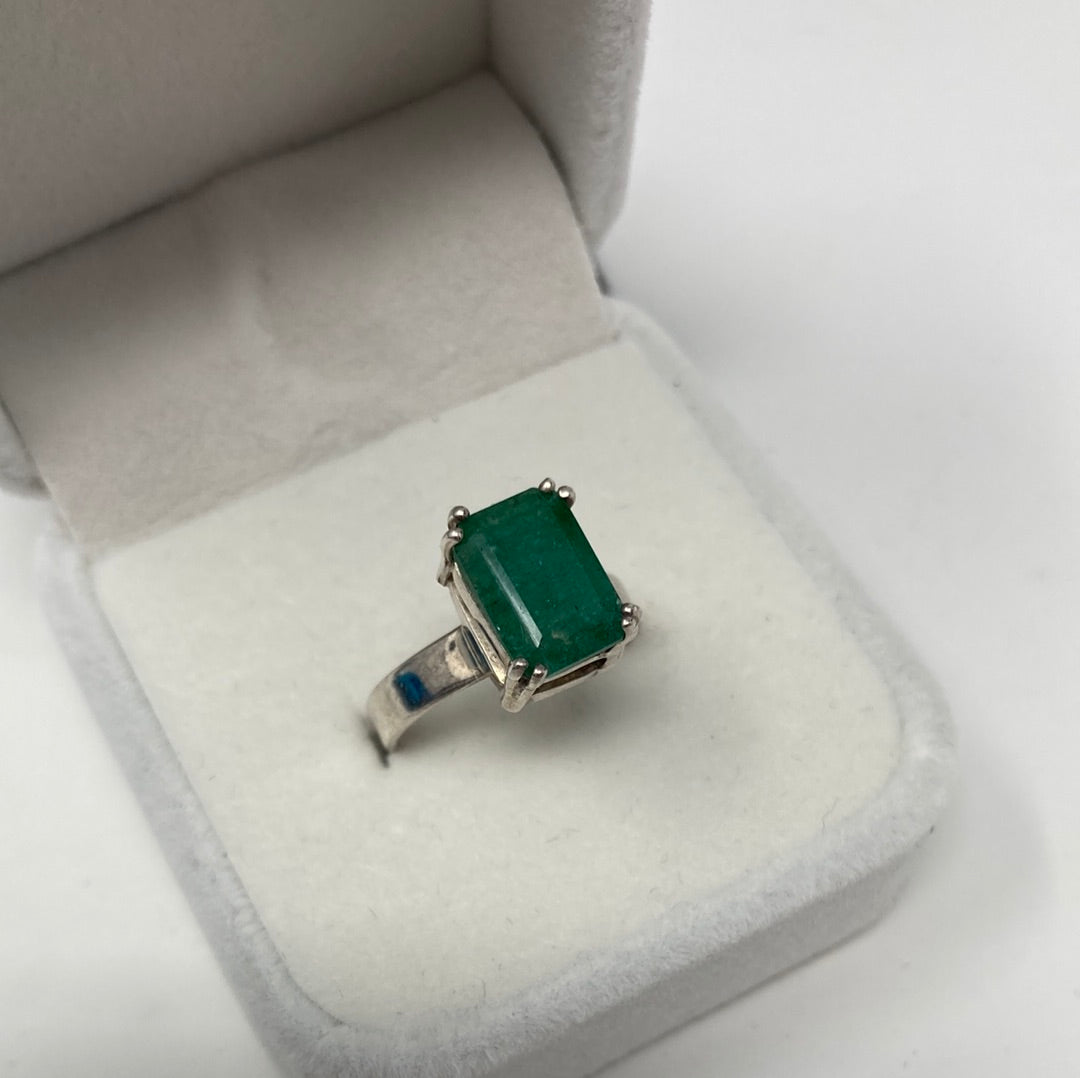 Genuine Emerald Ring