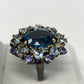 Exceptional Genuine London Blue Topaz, Aquamarine & Tanzanite