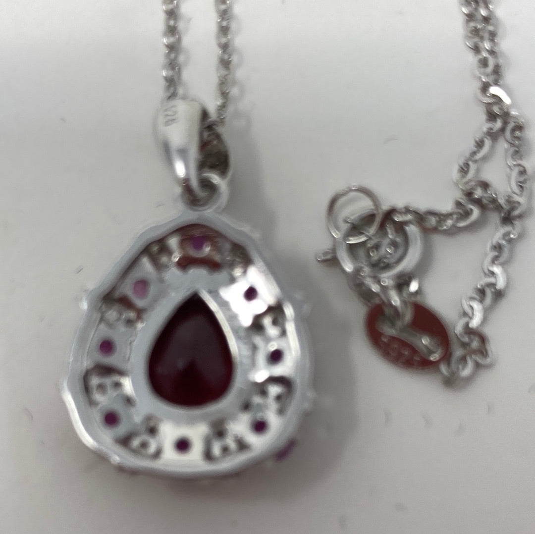 Genuine Ruby Pendant