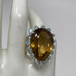 Astounding 40 CTW GENUINE CITRINE RING