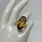 Delightful Genuine Citrine & Peridot Ring