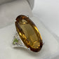 Delightful Genuine Citrine & Peridot Ring