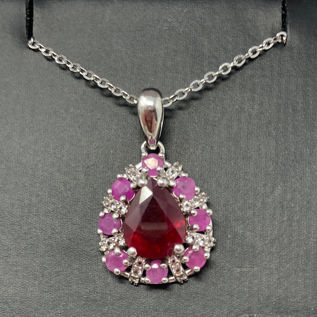 Genuine Ruby Pendant