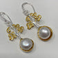 Genuine Dainty Pearl Earrings