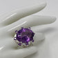 Passionate Genuine 34CTW Amethyst Ring