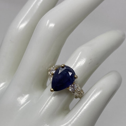 Genuine Iolite Ring