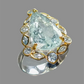 Genuine Aquamarine Ring