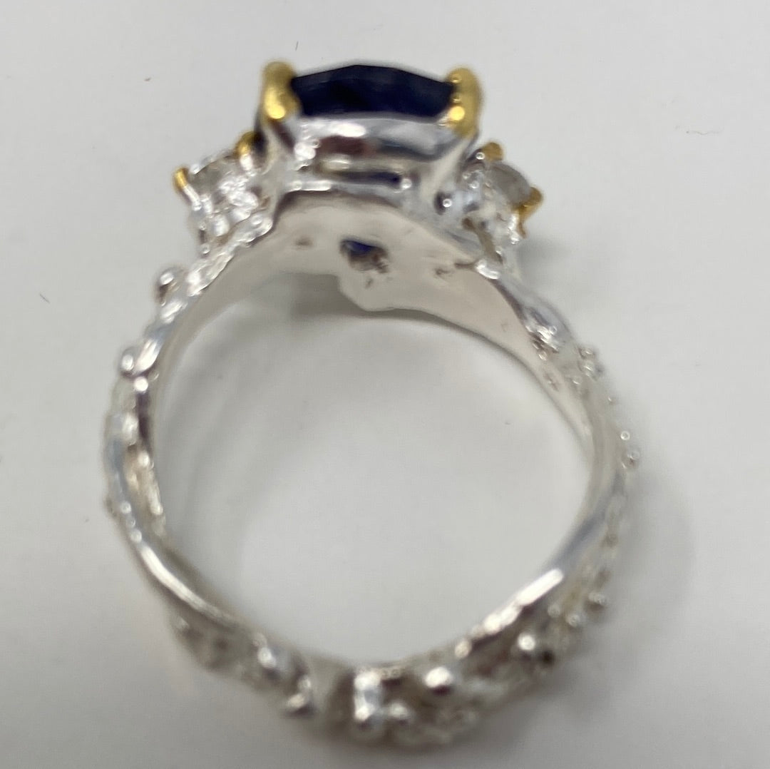 Genuine Iolite Ring