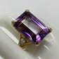 Majestic 34 CTW Genuine Amethyst Ring