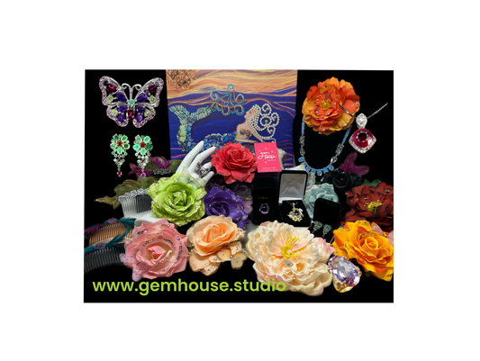Hair Accessory with your donation to the Wild Ark Studio & Animal Sanctuary, A Georgia Non Profit