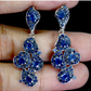 Enchanting Genuine Sapphire Earring