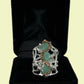 Genuine Emeralds, in a enchanting, custom made setting.