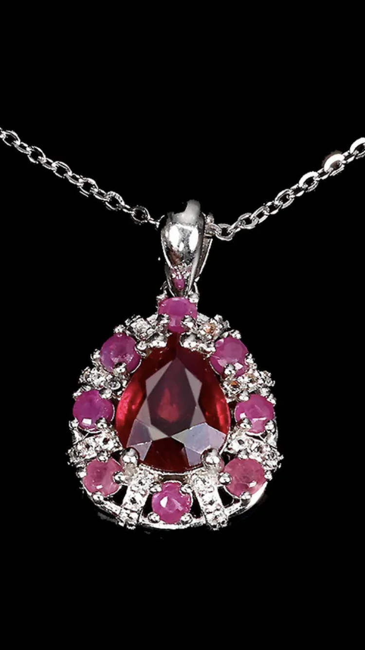 Genuine Ruby Pendant