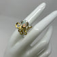 Delightful Genuine Fiery Opal Octopus Ring