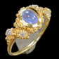 Special Dainty Genuine Tanzanite Ring