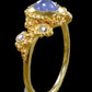 Special Dainty Genuine Tanzanite Ring