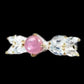 Genuine Pink Ruby & Blue Topaz Ring