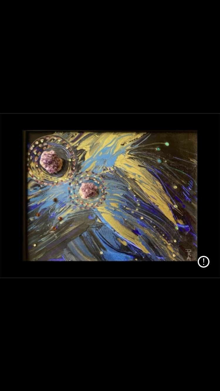 Spaced Out, by Miss Debbie Original Painting