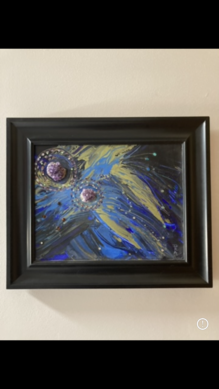 Spaced Out, by Miss Debbie Original Painting