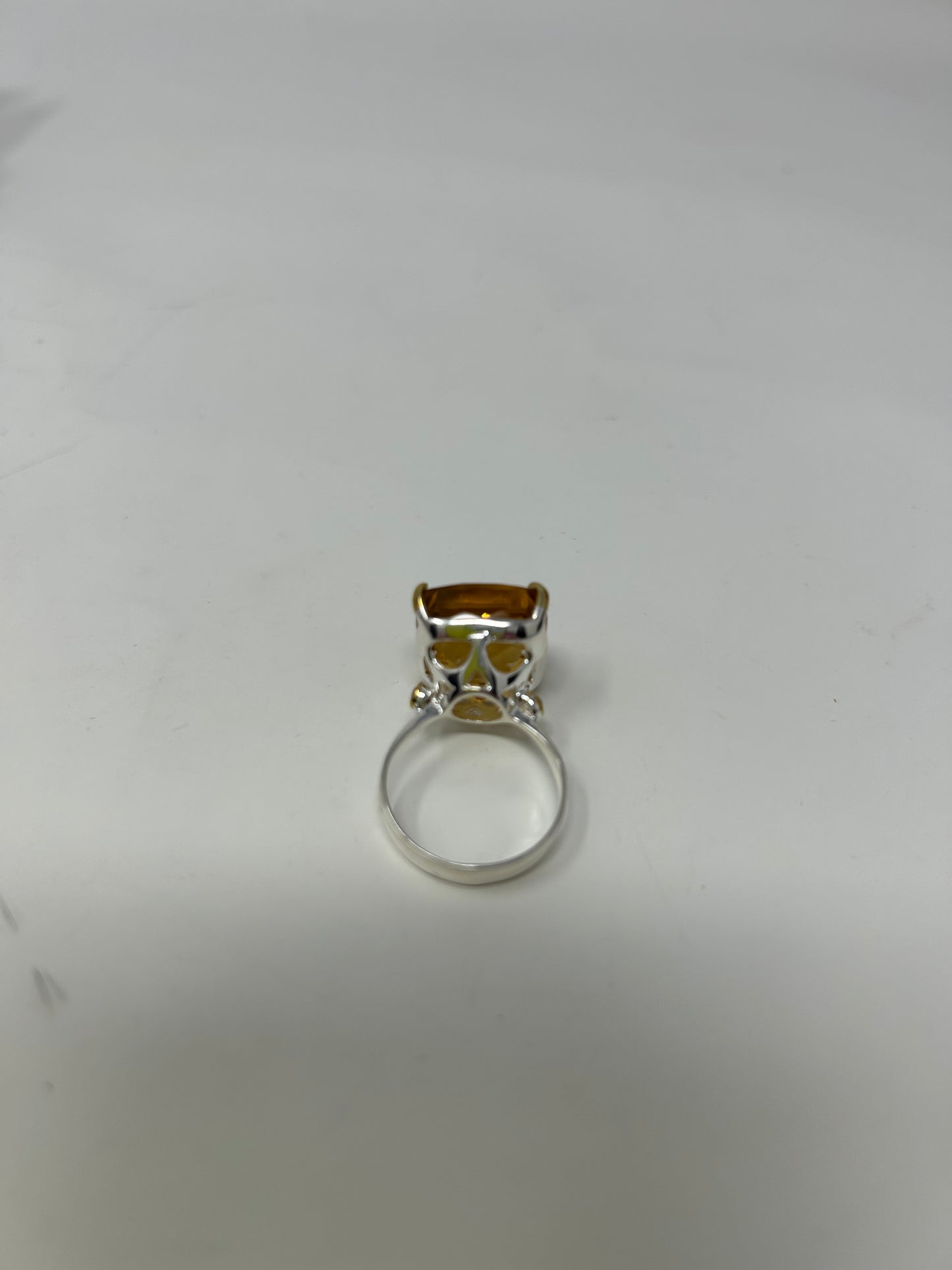 Genuine Golden Citrine Ring