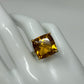 Genuine Golden Citrine Ring