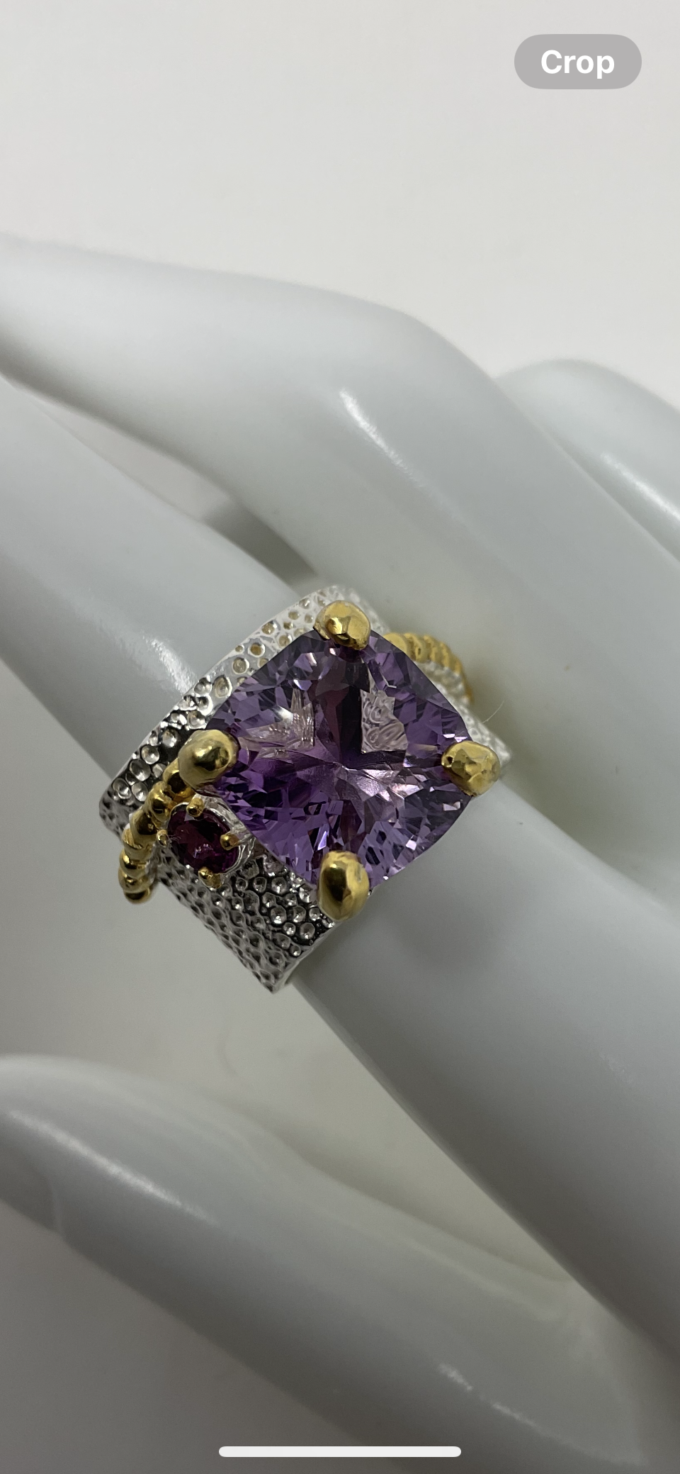 Absolutely Amazing Genuine Amethyst Ring