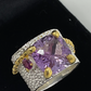 Absolutely Amazing Genuine Amethyst Ring