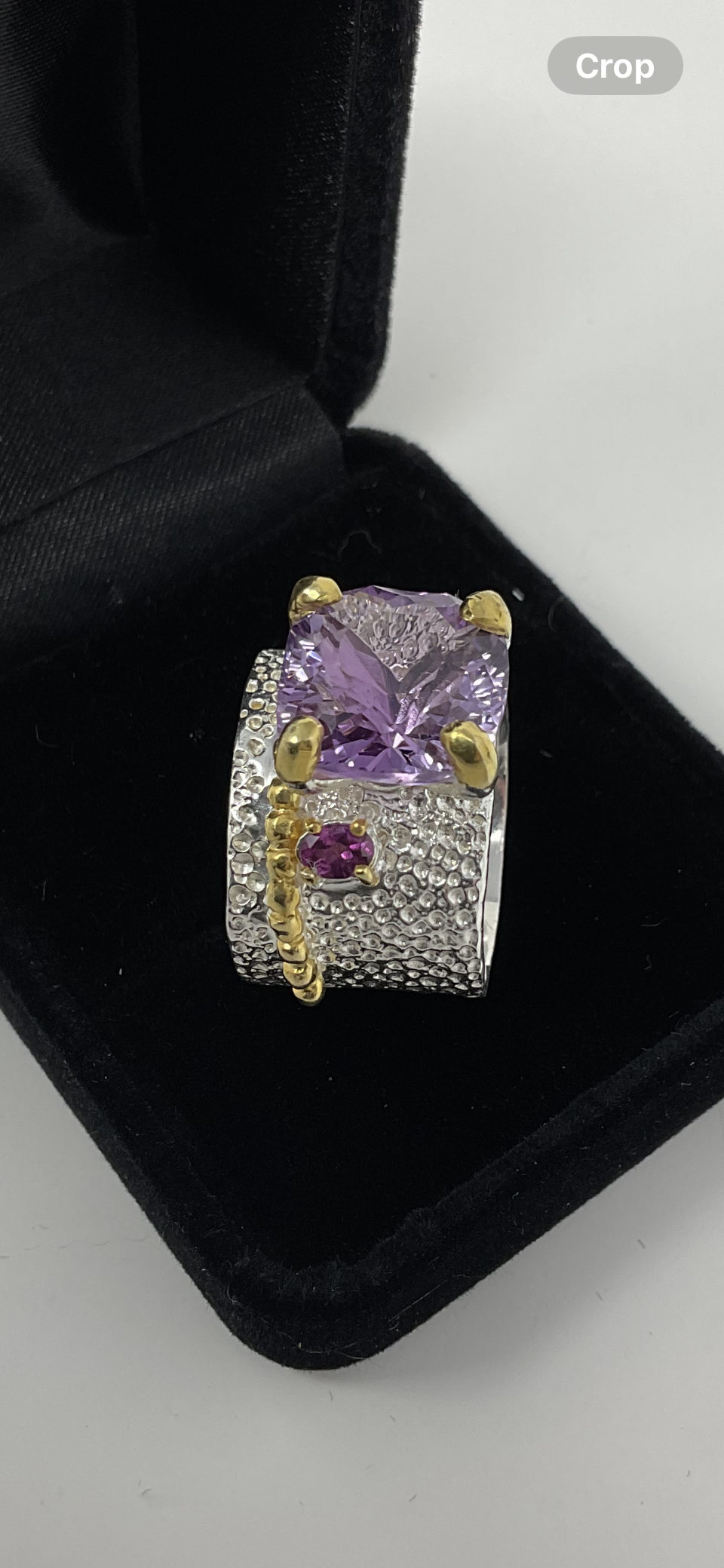 Absolutely Amazing Genuine Amethyst Ring