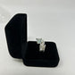 Genuine Natural Rare Aquamarine, Contemporary Emerald Cut, 10mm by 8mm